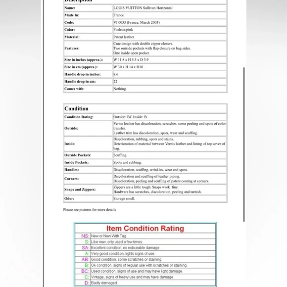 Louis Vuitton Vibrant Pink and Tan Shoulder Bag - Picture 16 of 16